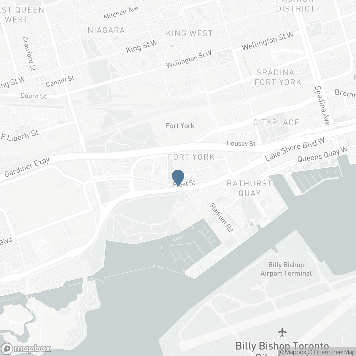 1603 - 628 FLEET STREET, Toronto, Ontario M5V 1A8